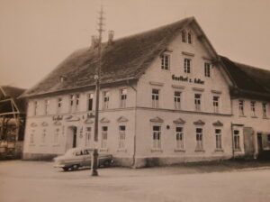 Gasthof Hotel Adler in Inneringen früher